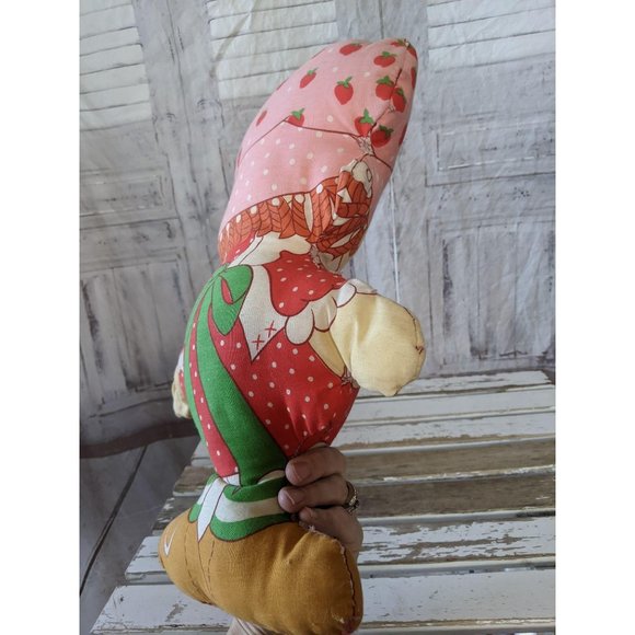 Vintage Strawberry Shortcake Large Doll Pillow Fab - Picture 4 of 9